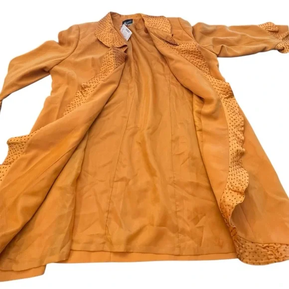 Milano Gold Beaded Long Jacket Skirt Suit Set Size 22W‎ Formal MOB Wedding NEW